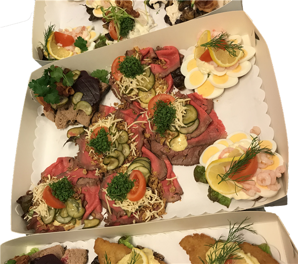 Højtbelagt Luksus smørrebrød